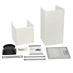 Превью картинка Наклонная вытяжка KRONAsteel LIVA 600 white S #6