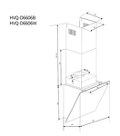 Превью картинка Наклонная вытяжка Haier HVQ-D6606W #2