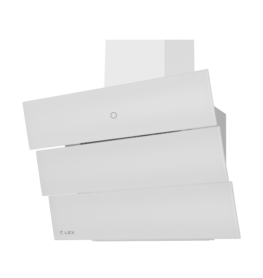 Фото Наклонная вытяжка Lex RIO GS 600 WHITE воздухоочиститель
