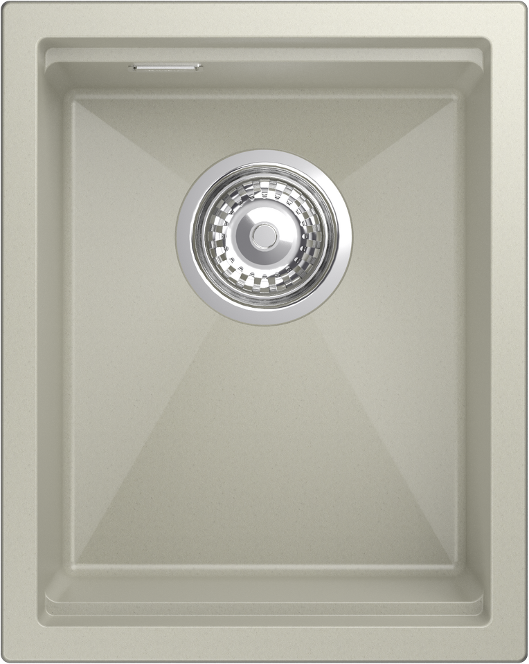 Фото Гранитная мойка Rivelato LINO 354 1-чаш 350*440 topazio