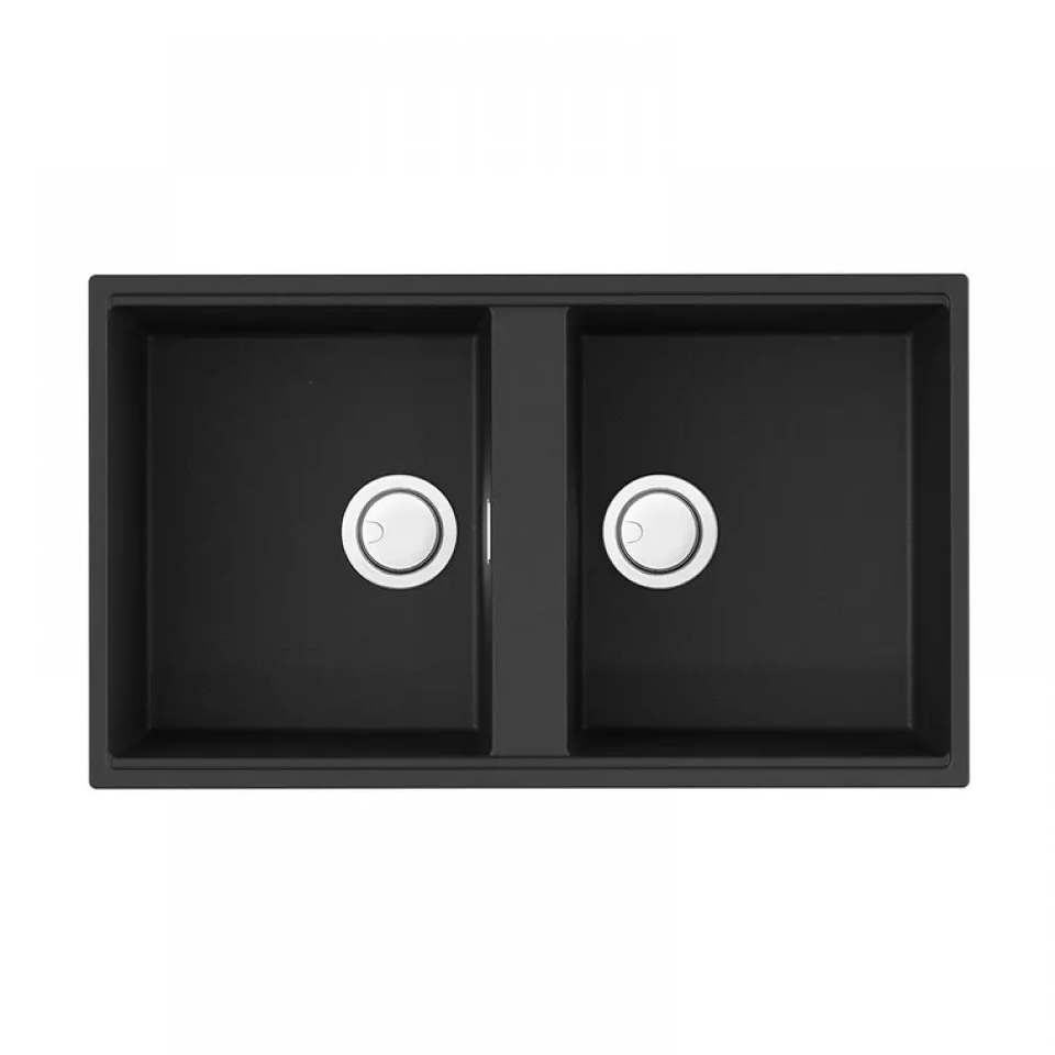 Фото Гранитная мойка Omoikiri Kitagawa 83-2-U-GB Artceramic/графит