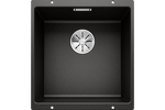Превью картинка Гранитная мойка Blanсo SUBLINE 400-U SILGRANIT PuraDur черный с отв.арм. InFino #1