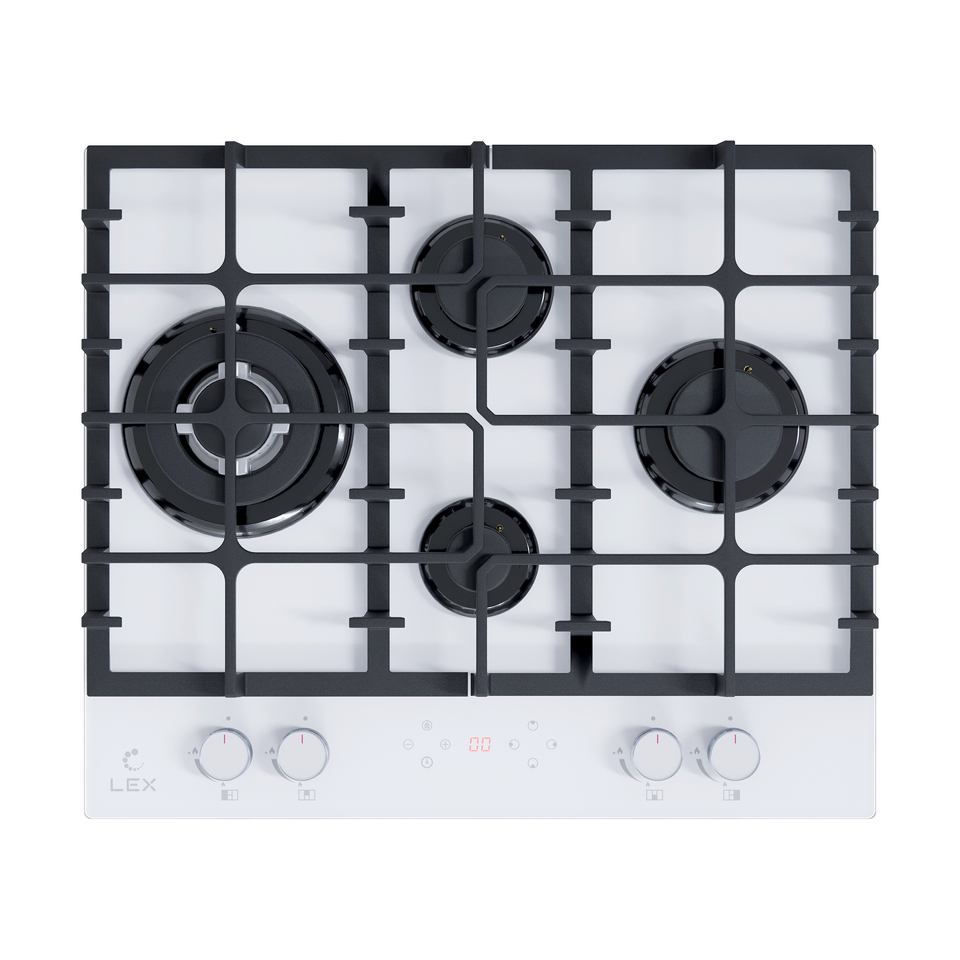Фото Газовая варочная панель Lex GVG 646T WH газовая панель