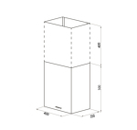 Превью картинка Цилиндрическая вытяжка Maunfeld BOX Push 40 Black #12