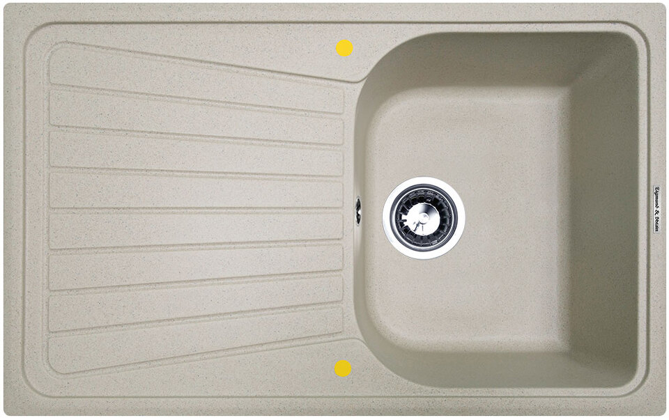 Фото Гранитная мойка Zigmund & Shtain KLASSISCH 790 Осенняя трава