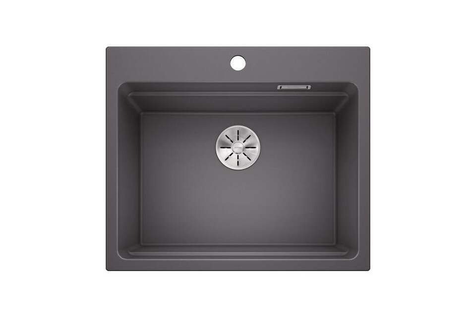 Фото Гранитная мойка Blanсo ETAGON 6 SILGRANIT PuraDur темная скала