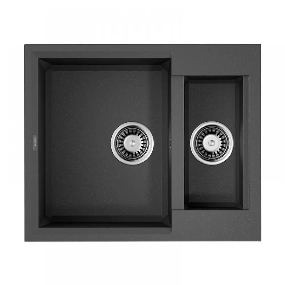 Фото Гранитная мойка Omoikiri Sakaime 60-2-PL Tetogranit/платина