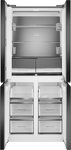 Превью картинка  Холодильник side by side Weissgauff WCD 450 Bru Steel Glass NoFrost Inverter #15