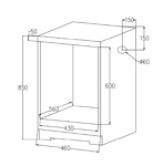 Превью картинка Электрический духовой шкаф Meferi MEO4511BK COMFORT PLUS #2