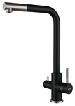 Превью картинка Смеситель для кухни GranFest Z-5421 Черный #1