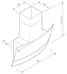 Превью картинка Наклонная вытяжка Graude DH 60.3 GE #2