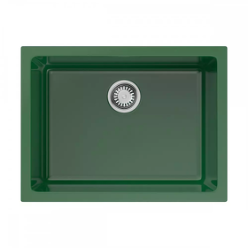 Картинка Omoikiri Okinoshima 61-U/I-RG Glossy Natceramic/royal green глянцевый