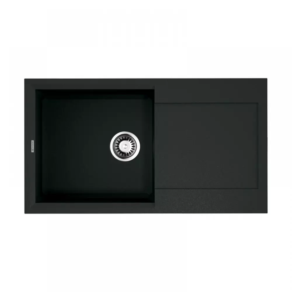 Фото Гранитная мойка Omoikiri Sakaime 78-BL Tetogranit/черный