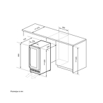Превью картинка Шкаф винный  Lex LWD3017BL dual zone #9