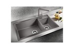 Превью картинка Гранитная мойка Blanсo METRA 9 SILGRANIT PuraDur (чаша слева) антрацит #3