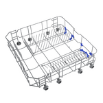 Превью картинка Посудомоечная машина 60см встраиваемая Maunfeld MLP6242G02 Light Beam #17