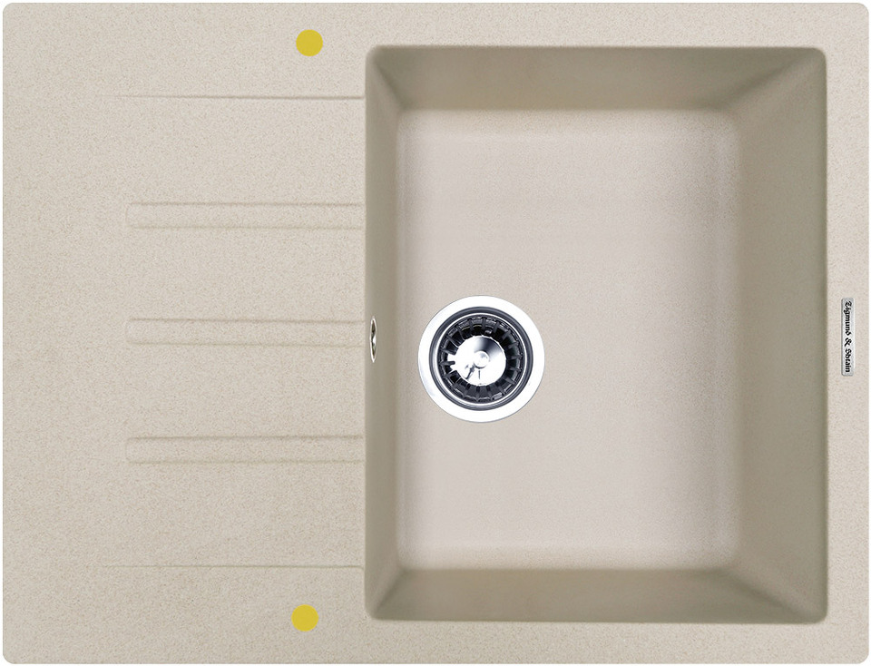 Фото Гранитная мойка Zigmund & Shtain RECHTECK 645 Осенняя трава