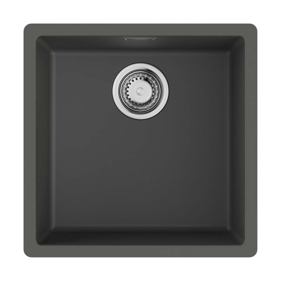 Фото Гранитная мойка Omoikiri Yamakawa 45T-Integra-PL Tetogranit/платина