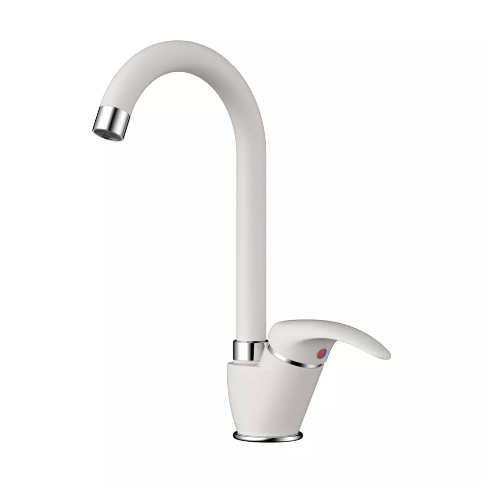 Фото Смеситель для кухни Omoikiri Umi-PA латунь/пастила