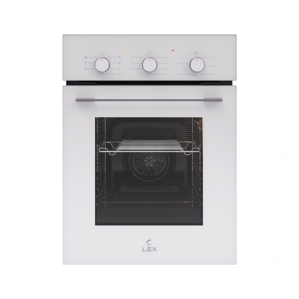 Фото Электрический духовой шкаф Lex EDM 4575 WH духовой шкаф