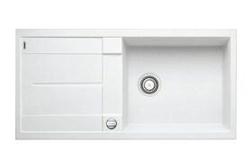 Картинка Blanсo METRA XL 6 S-F SILGRANIT PuraDur белый с клапаном-автоматом