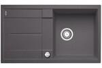 Превью картинка Гранитная мойка Blanсo METRA 5 S-F SILGRANIT PuraDur темная скала, с клапаном-автоматом #1
