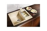 Превью картинка Гранитная мойка Blanсo METRA 6 SILGRANIT PuraDur темная скала с клапаном-автоматом #4