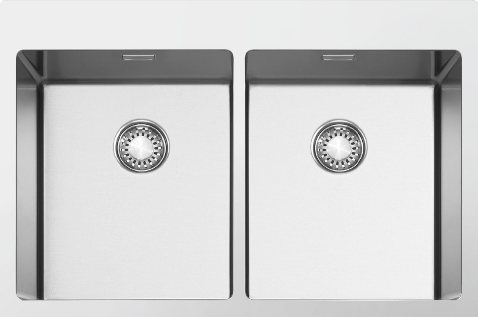 Фото Металлическая мойка Smeg VR12S3434RS