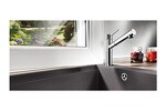 Превью картинка Гранитная мойка Blanсo ELON XL 8 S SILGRANIT PuraDur антрацит с кл.-авт. InFino #7