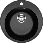 Превью картинка Гранитная мойка Weissgauff WG 47504 Classic Black #1