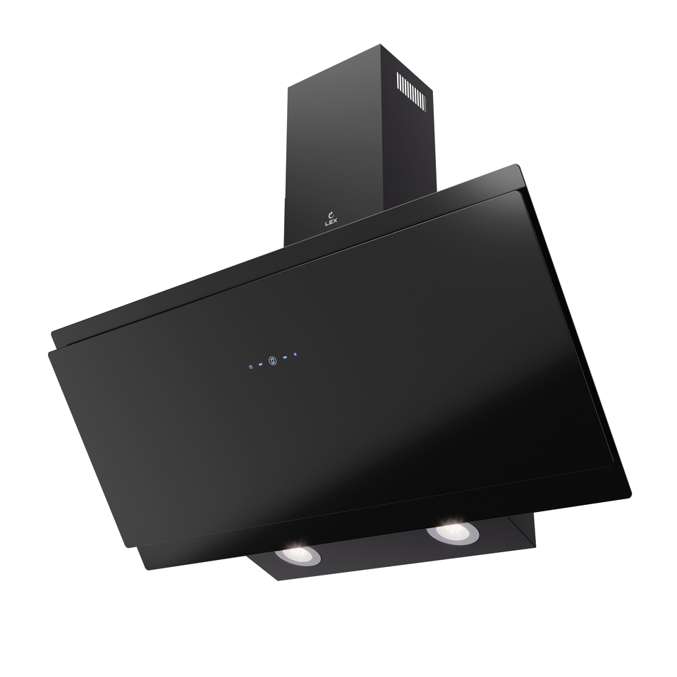Фото Наклонная вытяжка Lex FURIA 900 BLACK воздухоочиститель