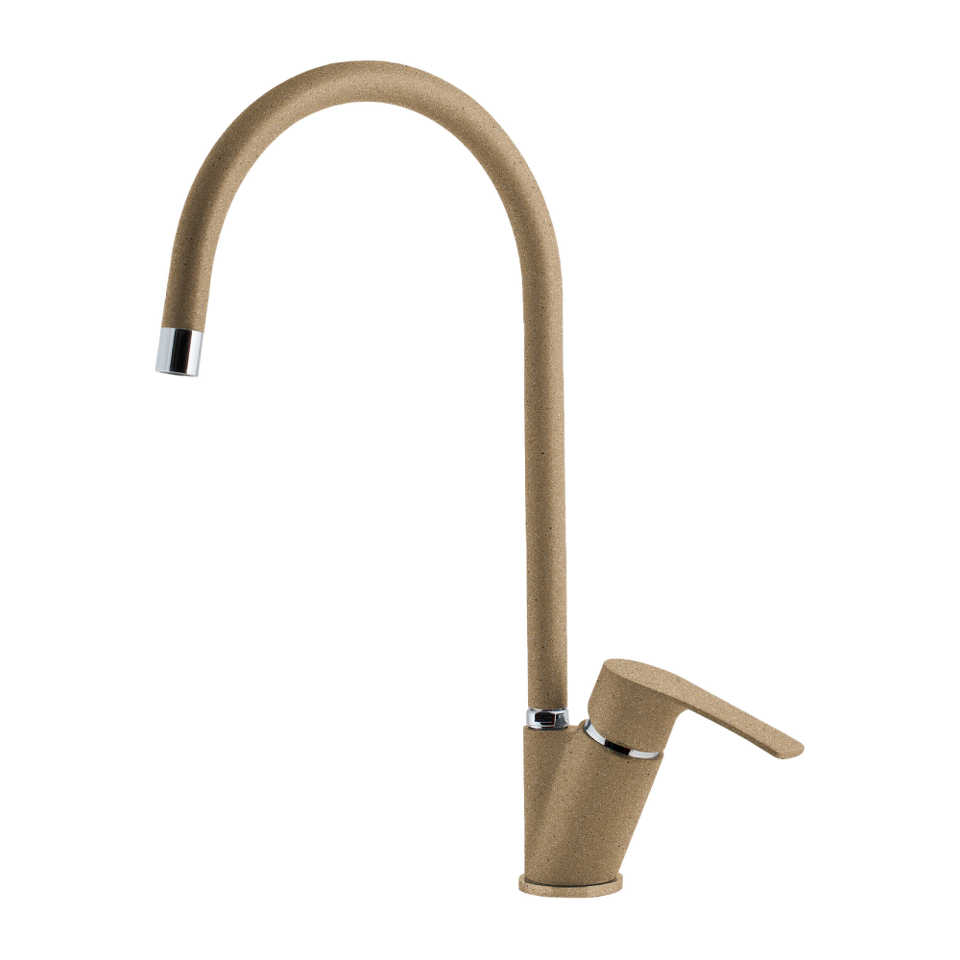 Фото Смеситель для кухни GranFest 5023 Песочный