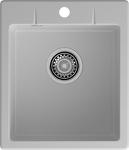 Превью картинка Кварцевая мойка GranFest GF-URBAN 242 Серый #1