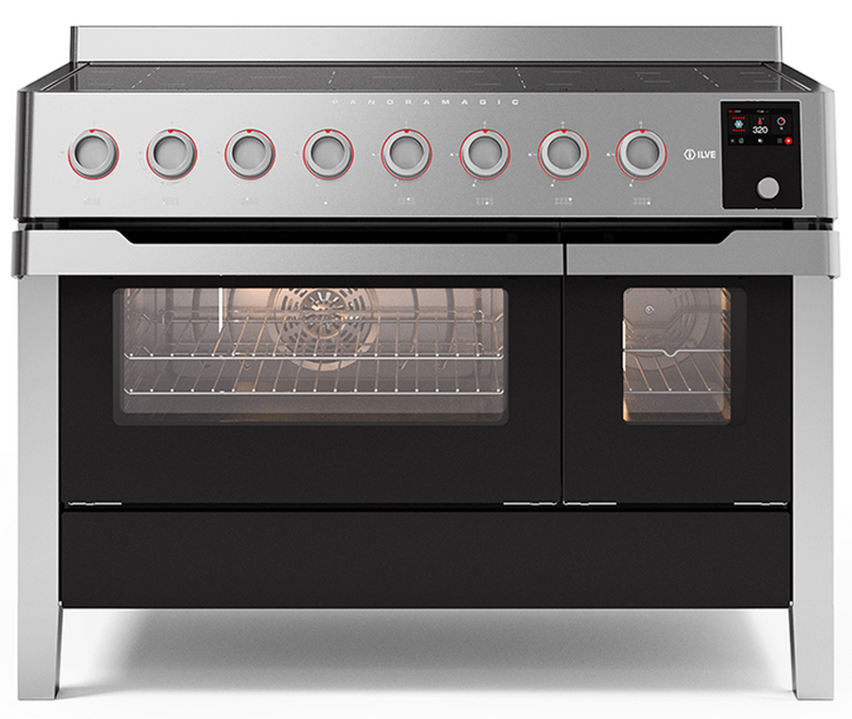 Фото Центр варочный ILVE PMI127S3/SS нержавеющая сталь (фурн. сатинированная сталь)