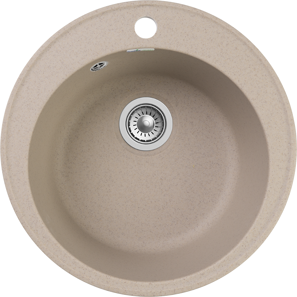 Фото Кварцевая мойка GranFest GF-QUARZ 08 Песочный