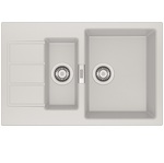 Превью картинка Гранитная мойка Franke SIRIUS S2D 651-78 белый #1