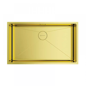 Картинка Omoikiri Taki 74-U/IF-LG нерж. сталь/светлое золото