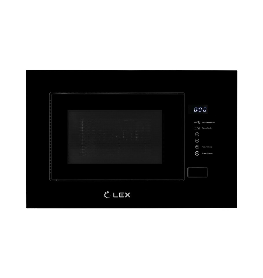 Фото Печь микроволновая встраиваемая Lex BIMO 20.01 BLACK микроволновая печь