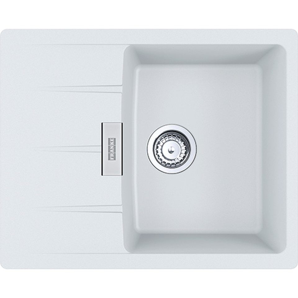 Фото Гранитная мойка Franke CENTRO CNG 611/211-62 белый