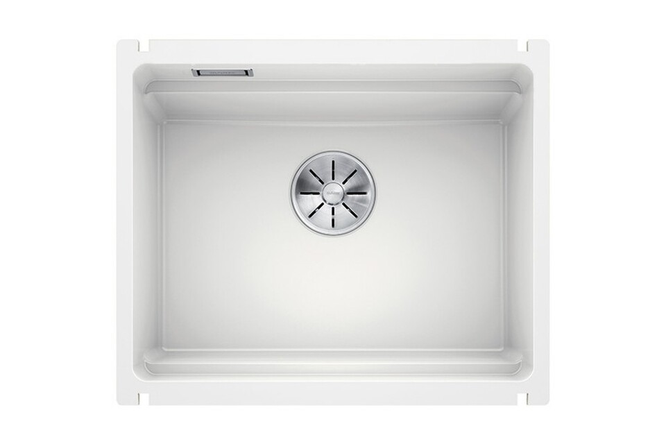 Фото Гранитная мойка Blanсo ETAGON 500-U керамика PuraPlus глянцевый белый