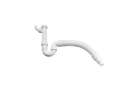 Картинка Blanсo Сифон 1 ½" с гофрированной трубкой выход на 40 и 50 мм