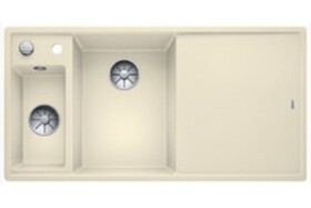 Картинка Blanсo BLANCO AXIA III 6 S-F жасмин чаша слева, доска ясень c кл.-авт. InFino®