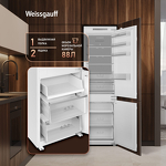 Превью картинка Встраиваемый холодильник с морозильной камерой Weissgauff WRKI 195 Total NoFrost Inverter #21