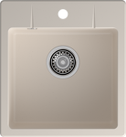 Превью картинка Кварцевая мойка GranFest GF-URBAN 245 Белый #1