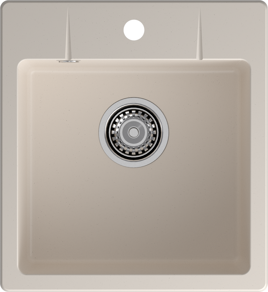 Фото Кварцевая мойка GranFest GF-URBAN 245 Белый