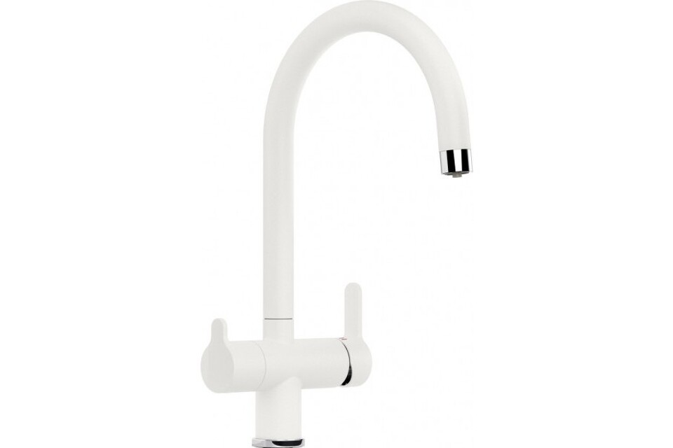 Фото Смеситель для кухни Blanсo TRIMA белый