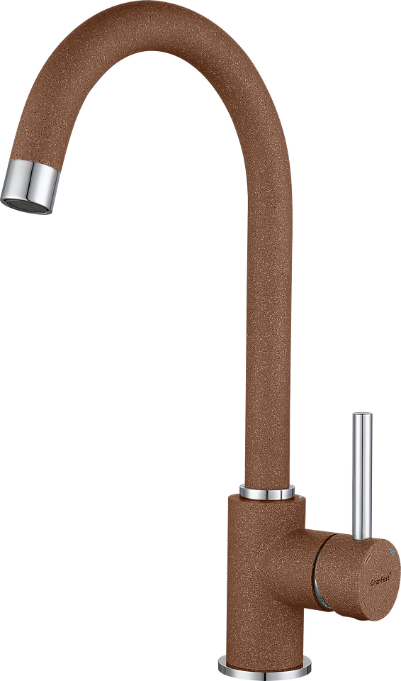 Фото Смеситель для кухни GranFest 3650 Терракот