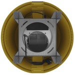 Превью картинка Островная вытяжка Meferi TUBE40GOLD ISLA COMFORT PLUS #5