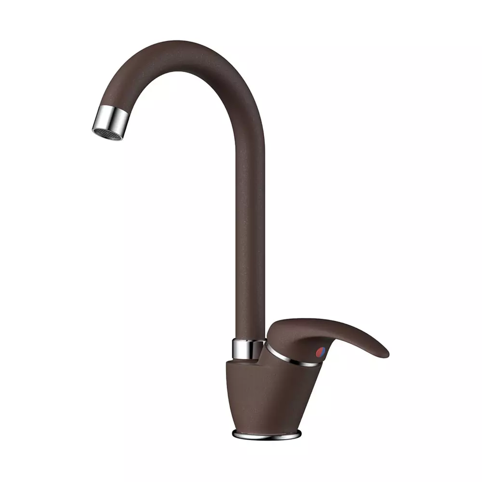 Фото Смеситель для кухни Omoikiri Umi-DC латунь/темный шоколад