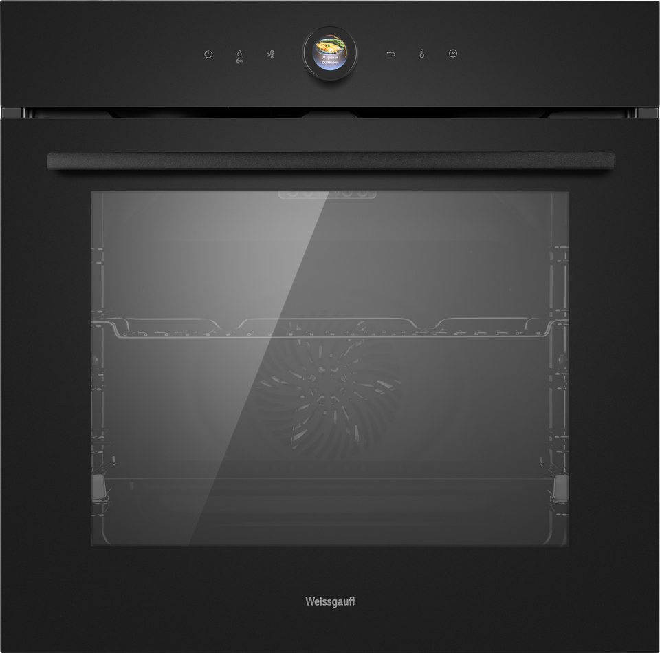 Фото Электрический духовой шкаф Weissgauff EOM 859 Color Loop Black Matt